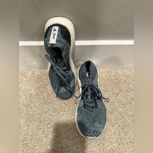 Adidas Blue and White Athletic Shoes